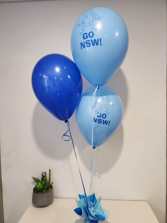 NSW State of Origin 3 Balloon Bouquet