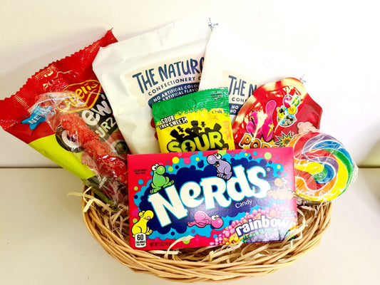Sweet and Sour Lolly Basket