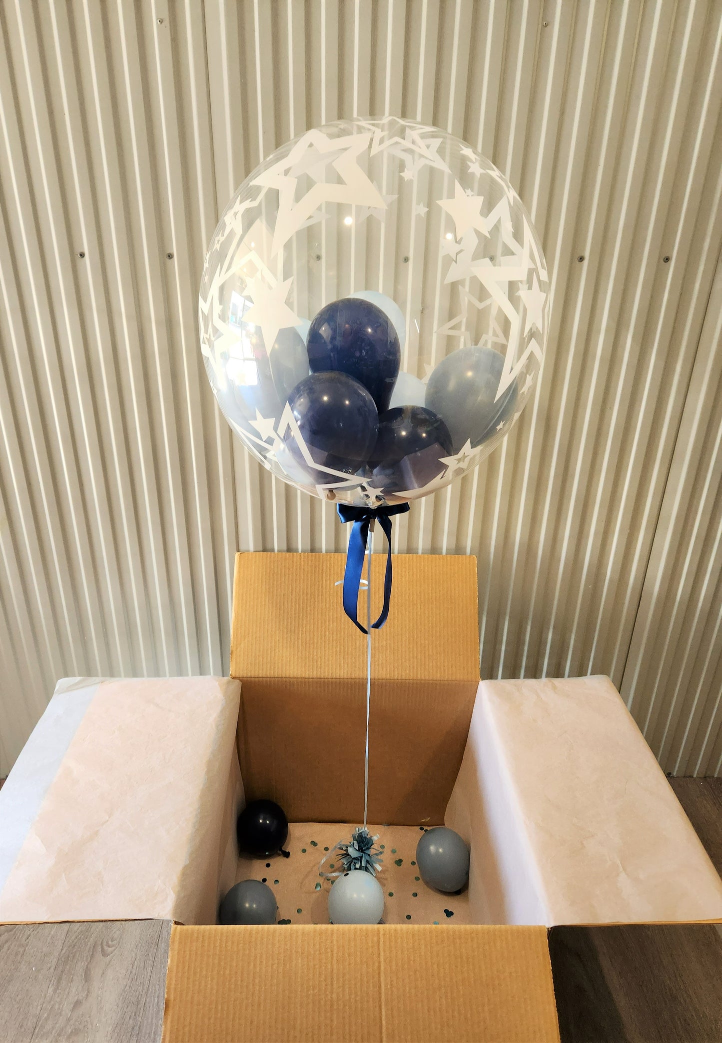 Balloon in a Box Gift - Father's Day