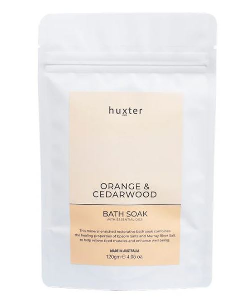 Bath Soak Orange and Cedarwood 120gm