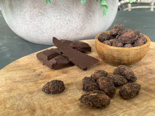 Chocolate Crunch Roasted Almonds