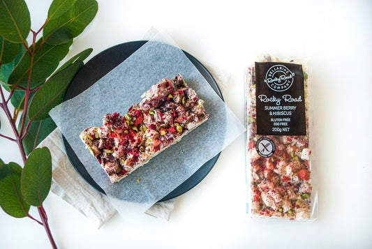 Summer Berry and Hibiscus Rocky Road