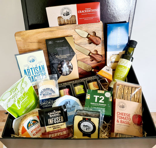 Just Add Cheese Deluxe Hamper... With Cheese!