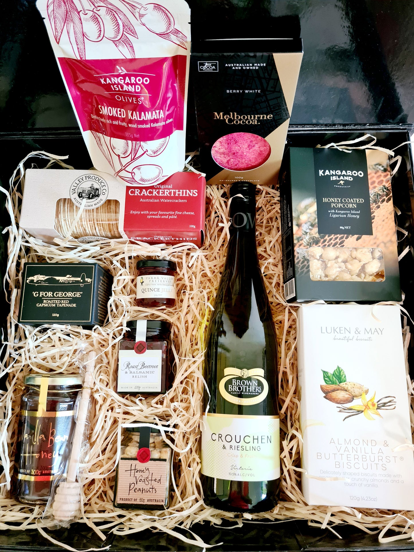 All Australian Gourmet Hamper ~ with Riesling