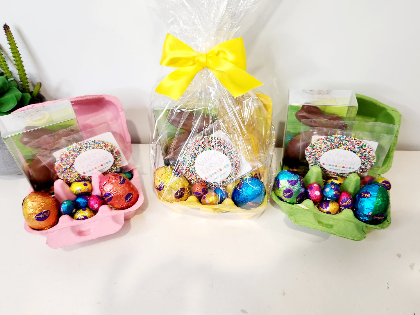 Easter Egg and Bunny Cartons