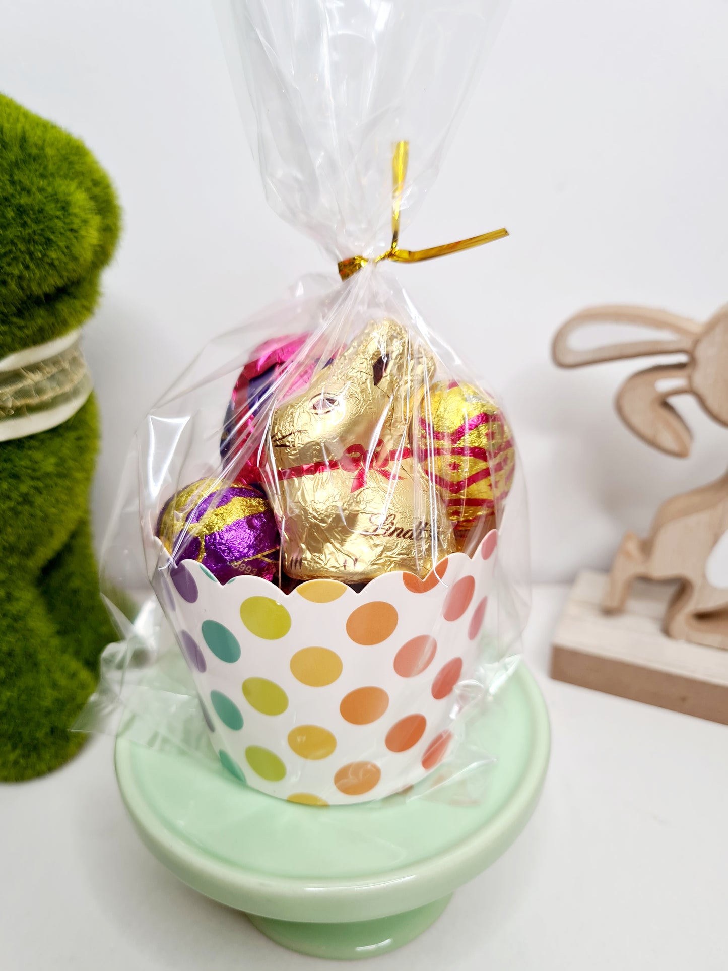 Lindt Mini Bunny and Cadbury Egg Easter Cups