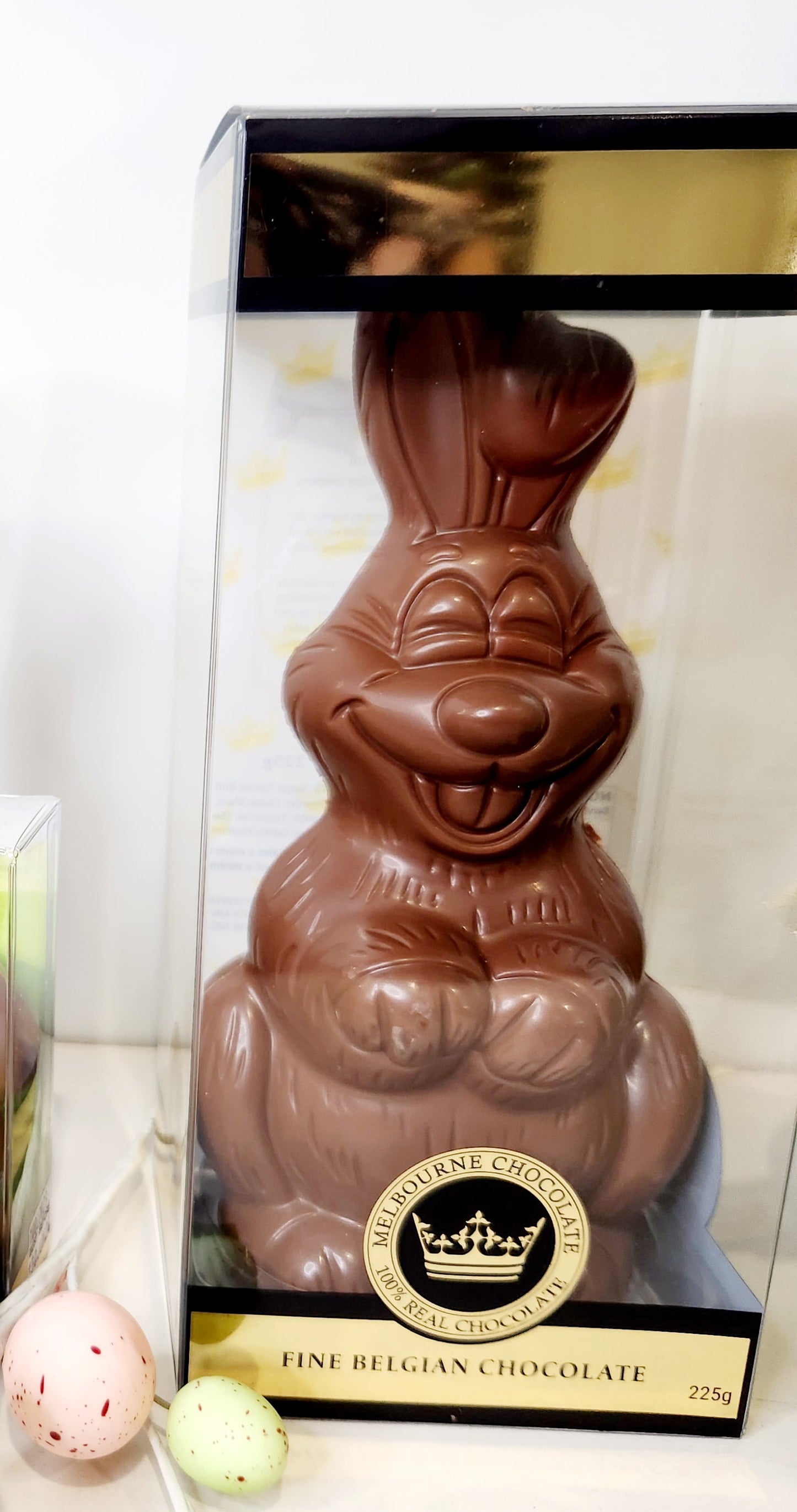 Large Chocolate Standing Easter Bunny