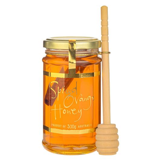 Spiced Orange Honey with Dipper 300g