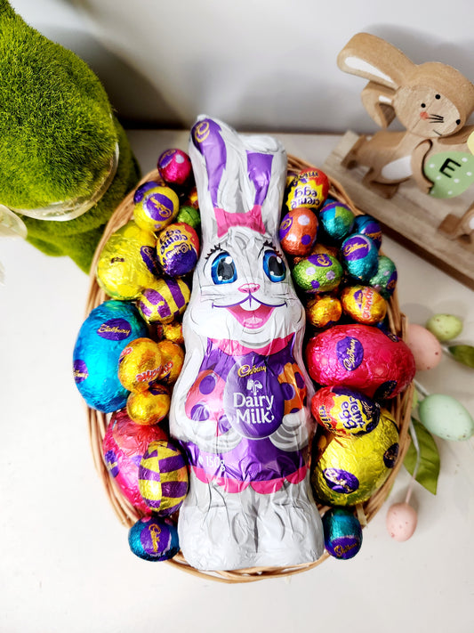 Cadbury Bunny and Egg Basket
